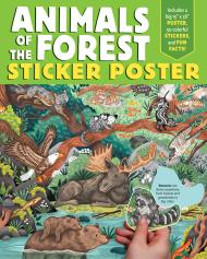 Animals of the Forest Sticker Poster